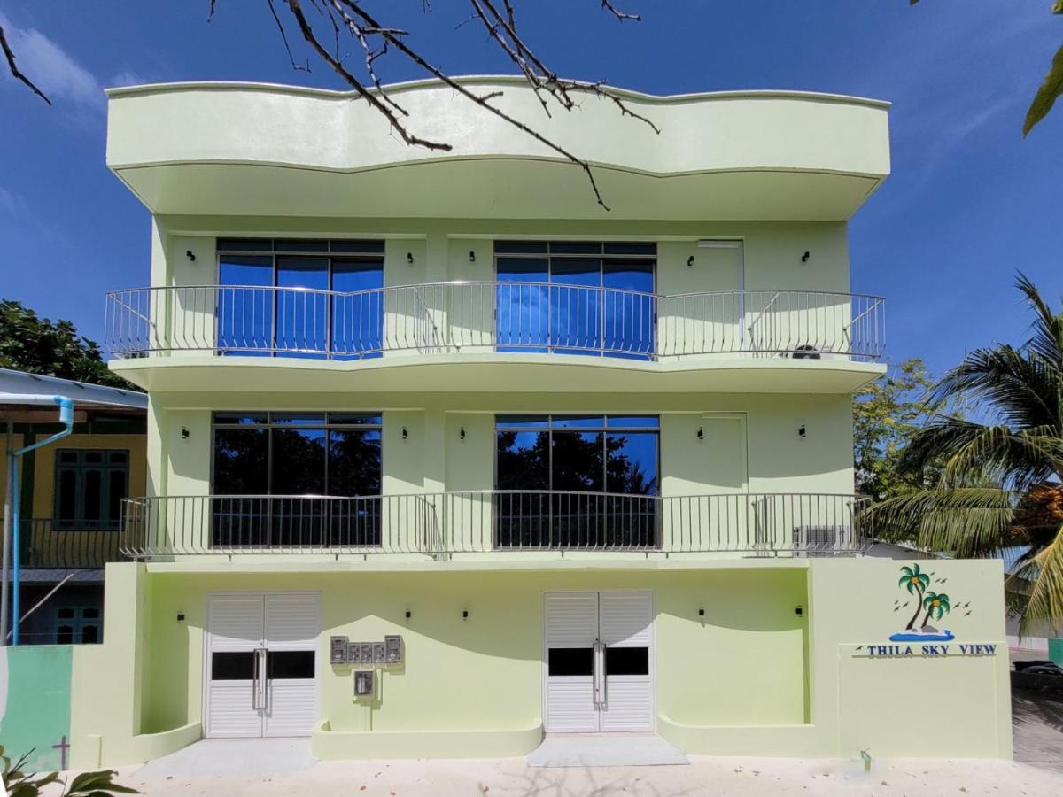 Thila Sky View - Guest House Thoddoo Exterior foto